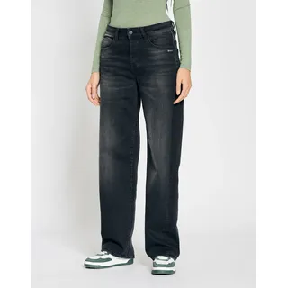 GANG Weite Jeans »94JUL«, Comfort Straight Fit, schwarz