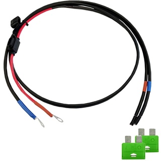 Offgridtec Offgridtec® 1,5m 4mm2 Batteriekabel mit 30A Sicherung M8-Ringkabelschuh