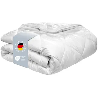 tb furniture gmbh Winterbettdecke | 135 x 200 cm | XDREAM Pure | warme Duo-Steppdecke - Weiß