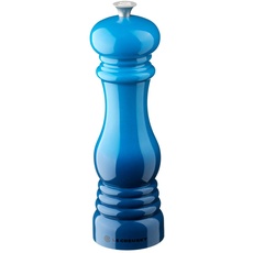 Le Creuset Salzmühle, ABS-Kunststoff, 6,2 x 6,2 x 20,8 cm, Keramik-Mahlwerk, Marseille (Blau)