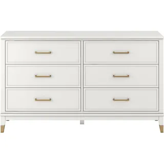 CosmoLiving by Cosmopolitan Kommode Westerleigh 145 x 85 cm Weiß