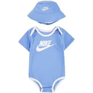 Nike Sportswear Erstausstattungspaket »CORE BUCKET HAT & BODYSUIT 2PC SET«, blau