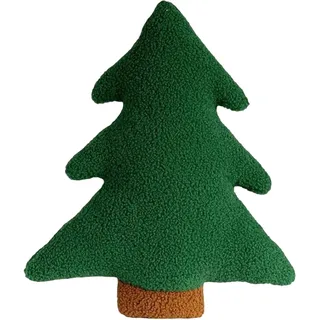 XUDUOO Weihnachtskissen, 30x25cm Weihnachtsbaum Kissen