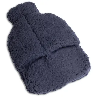 SLOUCHER Fußwärmer Wärmflasche für die Füße - 2 in1 -super soft und wärmend, Farbe:anthrazit, Größe:29 x 38 x 8 cm