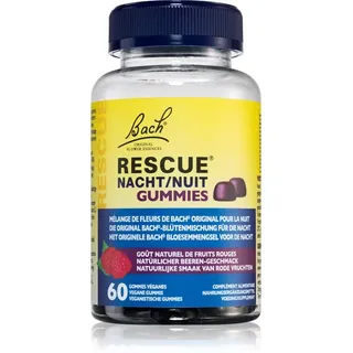 Bach® Flower Remedies RESCUE® Gummies night Gummibärchen mit Pflanzenextrakten Geschmack Raspberry 174 g