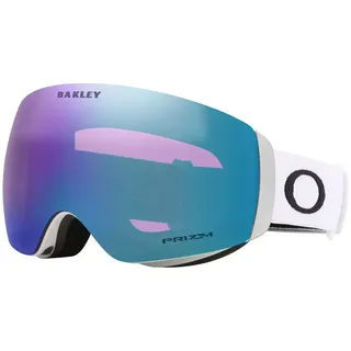 Oakley Goggles Flight Deck M Skibrille - Matte White - Prizm Snow Iced Iridium/CAT3