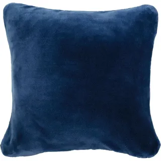 Gözze Premium Cashmere-Feeling Kissen 50 x 50 cm Blau