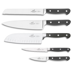Lion Sabatier Pluton knife set steel/black