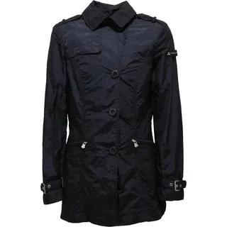 3395T giacca girl PEUTEREY BUCKROE blue bimba trench jacket - Blau