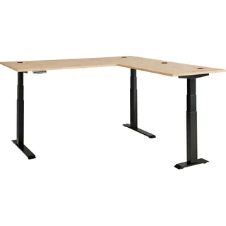 Innostyle Eckschreibtisch Memphis Artisan Eiche / Graphit