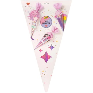 Folia Schultüte Bastelset unicorn school