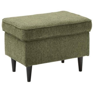 MID.YOU Hocker Olivgrün, - 63x43x42 cm, Wohnzimmer, Hocker, Sitzhocker