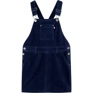 Kinder-Latzkleid Cord Marineblau 104 - Blau