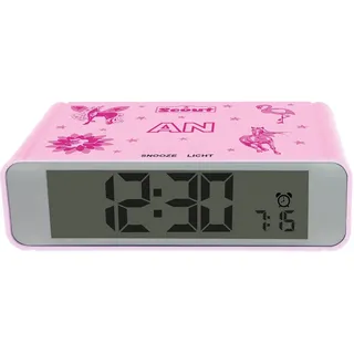 Scout Digi Clock rosa