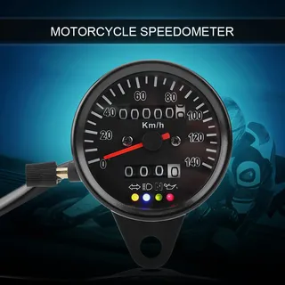Tachometer, Tachometeranzeige, Kilometerzähler, Kilometerzähler, Motorrad-Kilometerzähler, Motorrad-Tachometer, Motorrad-Anzeige