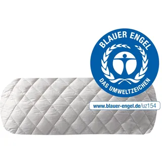 billerbeck Nackenstützkissen »Nackenrolle, E16 Lasse« 1 Stk. tlg. Die Nackenrolle mit dem Blauen Engel, beige
