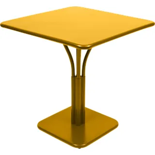 Fermob LUXEMBOURG kleiner Tisch mit massiver Platte Stahl 71x71 cm