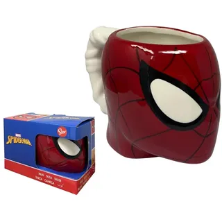 Spiderman Marvel 3D Keramik Tasse Mug Muster Tasse 415ml Dreidimensionale Charakter Frühstücksschale für Kinder Sammlerstück