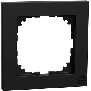 Merten M-Pure-Rahmen 1-fach, schwarz matt, M-Pure