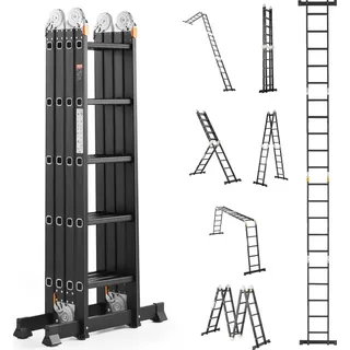 Vevor 5-Stufen-Teleskopleiter