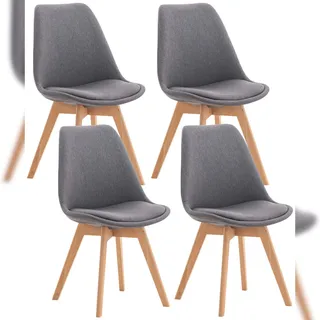 Linares 4 St. Stoff grau