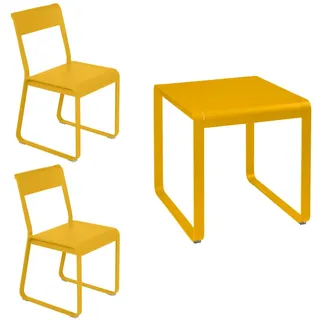 Fermob Bellevie Balkonmöbel-Set 3tlg. 74x80cm Tisch