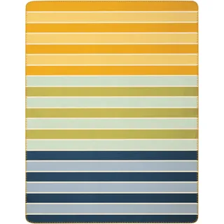 Biederlack Wohndecke Duo Line 150 x 200 cm Orange
