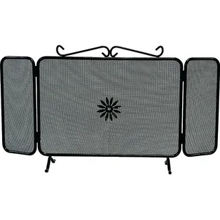 Funkenfänger Schmiedeeisen Mit Ante Groß 90x48,5 CM