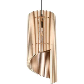 Hängeleuchte ALEXIA Holz 1xE27 15W Holz 120x21x21cm Sollux Lighting - Bronze
