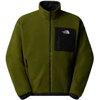 The North Face Herren Yumiori Wende-Fleecejacke TNF Black-Woodland Green L