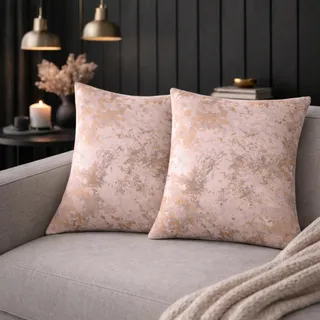 Home fashion Kissenbezug Kiran 40 x 40 cm Kupfer