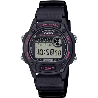 Casio Quarzuhr Alarm-Chrono für Damen und Jugendliche W-220H-1A2VEF