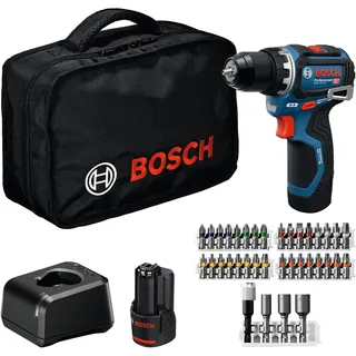 Bosch GSR 12V-32 inkl. 2 x 2,0 Ah + Werkzeugtasche