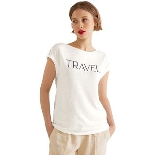 Street One T-Shirt Damen A319613 Off White 42