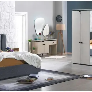 Ankleidekommode Kommode Schminkkommode Beauty Frisiertisch Make-up-Tisch - Weiß