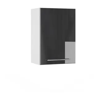 Vicco Hängeschrank Fame-Line Anthrazit Hochglanz 50 cm , Holzwerkstoff , 3 Fächer , Rechteckig , 50x72x34.1 cm , Küchen, Küchenmöbel, Küchenschränke, Küchenoberschränke