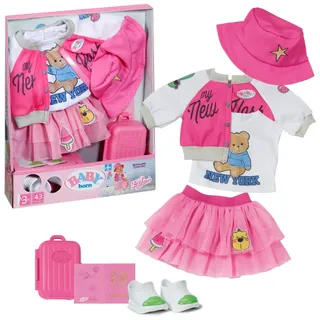 BABY BORN Puppenkleidung »Deluxe Reiseoutfit, 43cm«, bunt