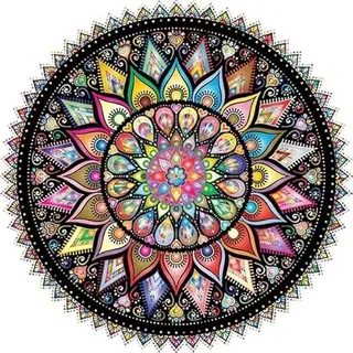 Huacan Diamant Painting Bilder Erwachsene Mandala Foto Diamond Paintings Voll Runde Bohrer Diamante Malerei Stickerei für Kinder Home Wall Decor 30x30cm