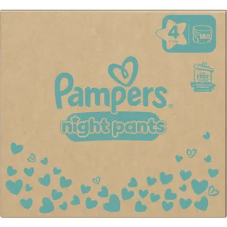 Pampers Baby-Dry Night Pants Gr. 4 (9-15 kg) 180 St.
