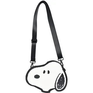Concept One Peanuts Crossbody Bag Mini Verstellbare Umhängetasche für Damen und Herren, Snoopy