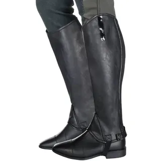 HKM Elastik Reitstiefel Schwarz 6