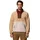 GroveTM Half Zip Fleece-Überzug Canoe Dark Stone Tobacco L