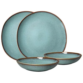 Villeroy & Boch Lave Kombiservice 4-tlg. blau