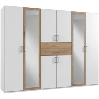 WIMEX Drehtürenschrank Diver 270 x 207 x 58 cm Weiß