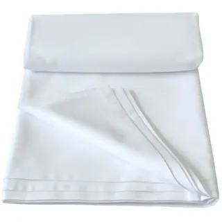 TM MAXX Bettlaken/Haustuch/Tischdecke 100%Baumwolle ohne Gummizug(6 Verschiedene Größe) 150g/150x250cm