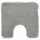 RELAX Grau 55 x 55 cm mit Ausschnitt