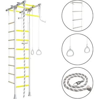 Wallbarz Win 2D Sprossenwand kinderzimmer aus metall - Silber