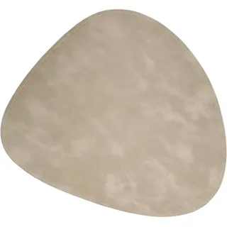 Dieter Knoll Tischset , Beige , Kunststoff , Steinoptik , 46x0.03x44 cm , Heimtextilien, Wohntextilien, Tischwäsche, Tischsets