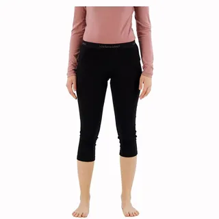 Icebreaker 200 Oasis Legless Damen Schwarz L