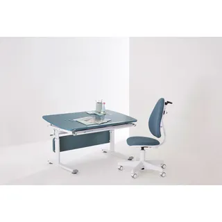 Paidi Kinderschreibtisch DIEGO CURVED 120 x 70 x 79 cm Holz blau